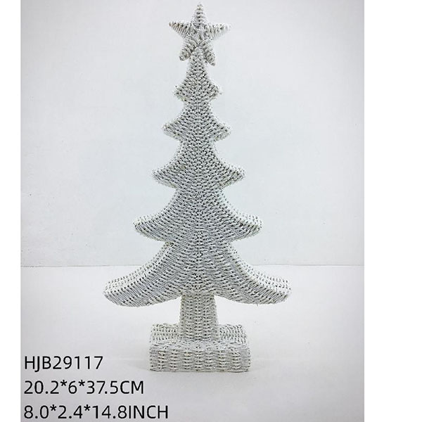  White Tree Xmas Decor 