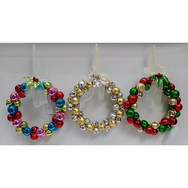 10IN Jingle Bell Wreath